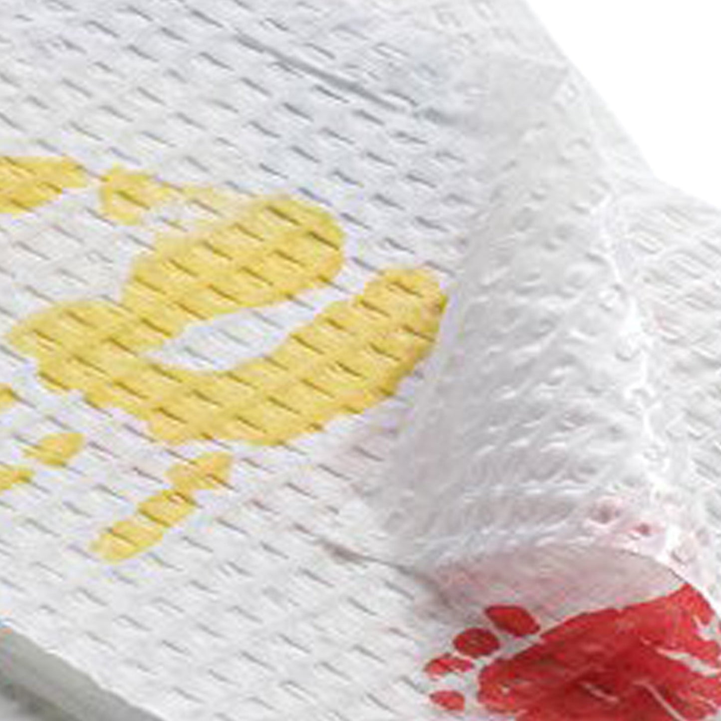 Tiny Tracks™ Procedure Towel 13-1/2 W X 18 L Inch Hand / Footprints NonSterile (442097_CS)