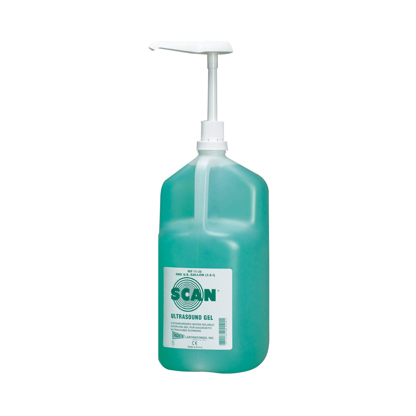 Scan® Ultrasound Gel Medium Viscosity 1 gal. Pump Bottle NonSterile (121536_EA)