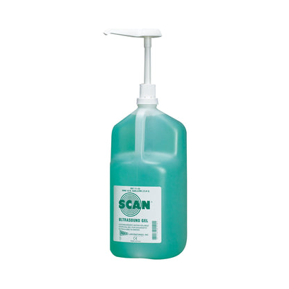 Scan® Ultrasound Gel Medium Viscosity 1 gal. Pump Bottle NonSterile (121536_EA)