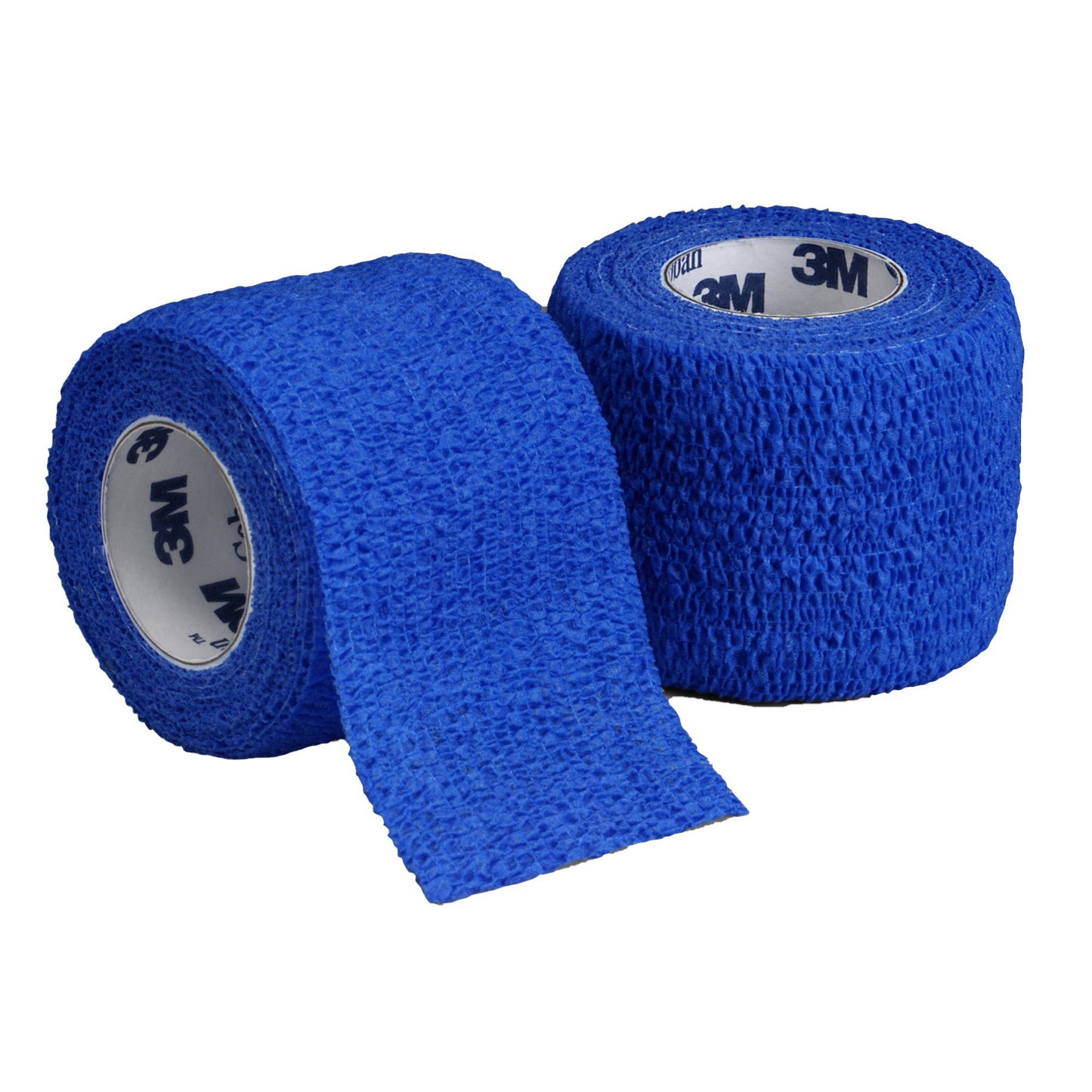 3M™ Coban™ Cohesive Bandage 1 Inch X 5 Yard Self-Adherent Closure Blue NonSterile Standard Compression (222000_RL)