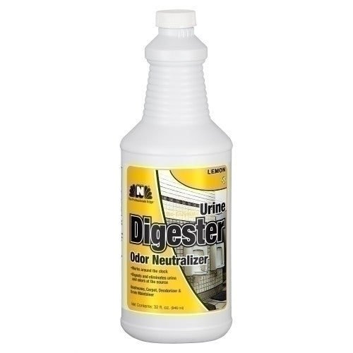 Hospeco® BEON Odor Neutralizing Urine Digester, Lemon, Quart, Case of 12 (HOS32LZYM)