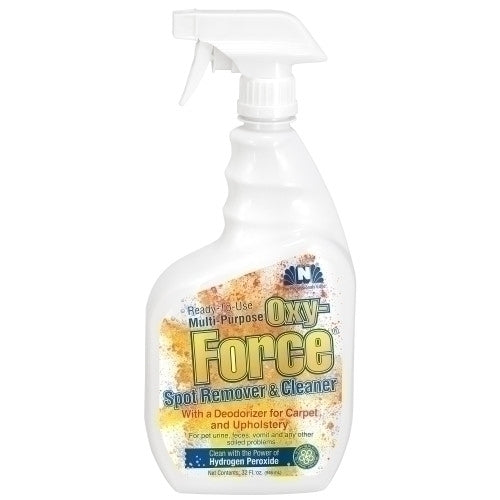 Tough Stuff® Oxy-Force Spot Remover & Cleaner, Citrus, 32 oz Bottle, 12/Case (HOS32OXYRTU)