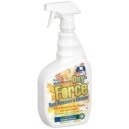 Tough Stuff® Oxy-Force Spot Remover & Cleaner, Citrus, 32 oz Bottle, 12/Case (HOS32OXYRTU)