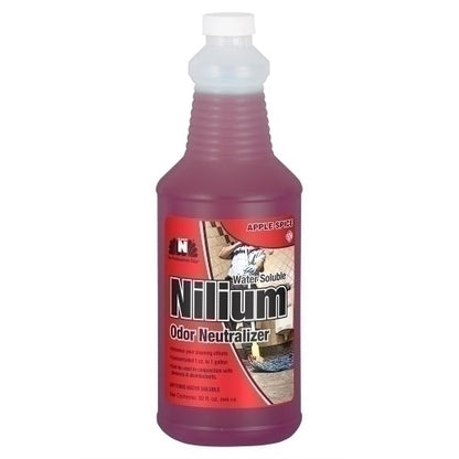 Hospeco® Nilium® Water Soluble Odor Neutralizer, 6x1 Quart, Apple Spice (HOS32WSG)