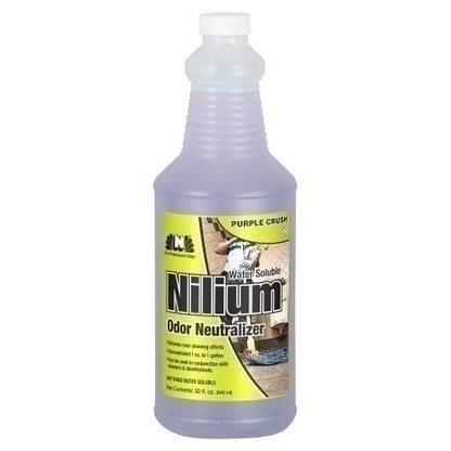 Hospeco® Nilium® Water Soluble Odor Neutralizer, 6x1 Quart, Lavender Purple Crush (HOS32WSPC)