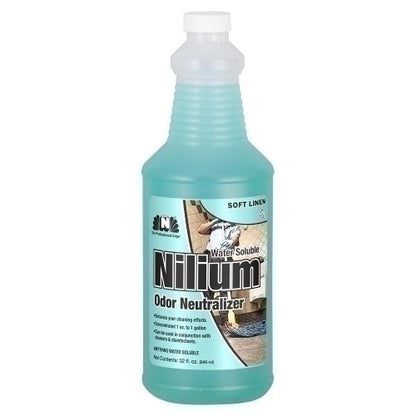 Hospeco® Nilium® Water Soluble Odor Neutralizer, 6x1 Quart, Soft Linen (HOS32WSSL)
