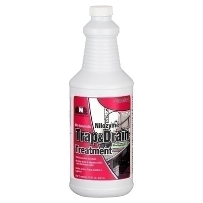 Hospeco® Nilozyme® Bio-Enzymatic Trap & Drain Treatment, 12x1 Quart (HOS32ZNM)