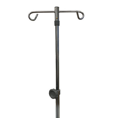 McKesson IV Stand Floor Stand 2 Hooks 5 Legs with Casters (1223671_CS)