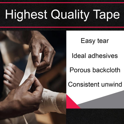 Cramer® 950 Athletic Tape White 1-1/2 Inch X 15 Yard Cotton / Zinc Oxide NonSterile (839896_CS)