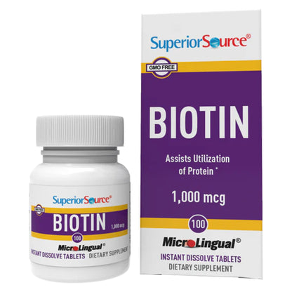 Up&Up Biotin Supplement Vitamin B7 1,000 mcg Strength Tablet 100 per Bottle (786042_BT)