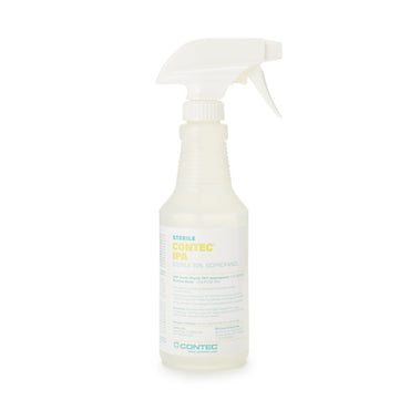 Contec® Sterile 70% IPA Surface Disinfectant Cleaner Alcohol Based Trigger Spray Liquid 16 oz. Bottle Alcohol Scent Sterile (863676_CS)