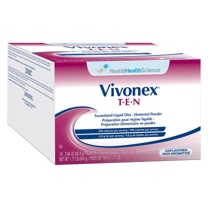 Vivonex® T.E.N Oral Supplement Unflavored Powder 2.84 oz. Individual Packet (253462_BX)