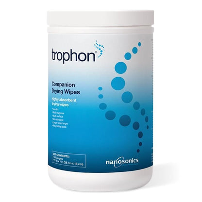 trophon® Companion Drying Wipe 100 Count For trophon®2 Ultrasound Probe (1215613_CS)