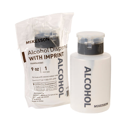 McKesson Alcohol Dispensing Bottle Polyethylene Opaque 9 oz. (625081_EA)