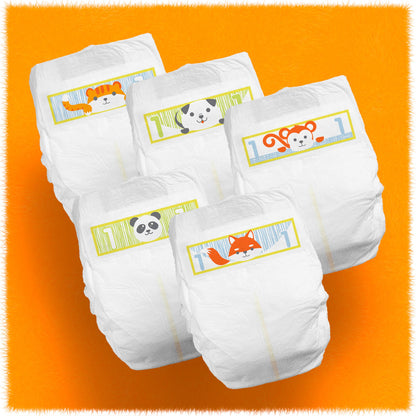 Cuties® Complete Care Unisex Baby Diaper Size 1 Disposable Heavy Absorbency (699151_PK)