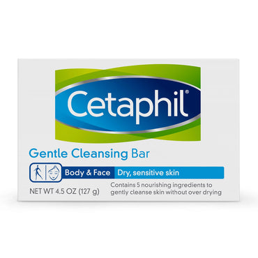Cetaphil® Gentle Cleansing Soap Bar 4.5 oz. Box Gentle Scent (1230042_EA)
