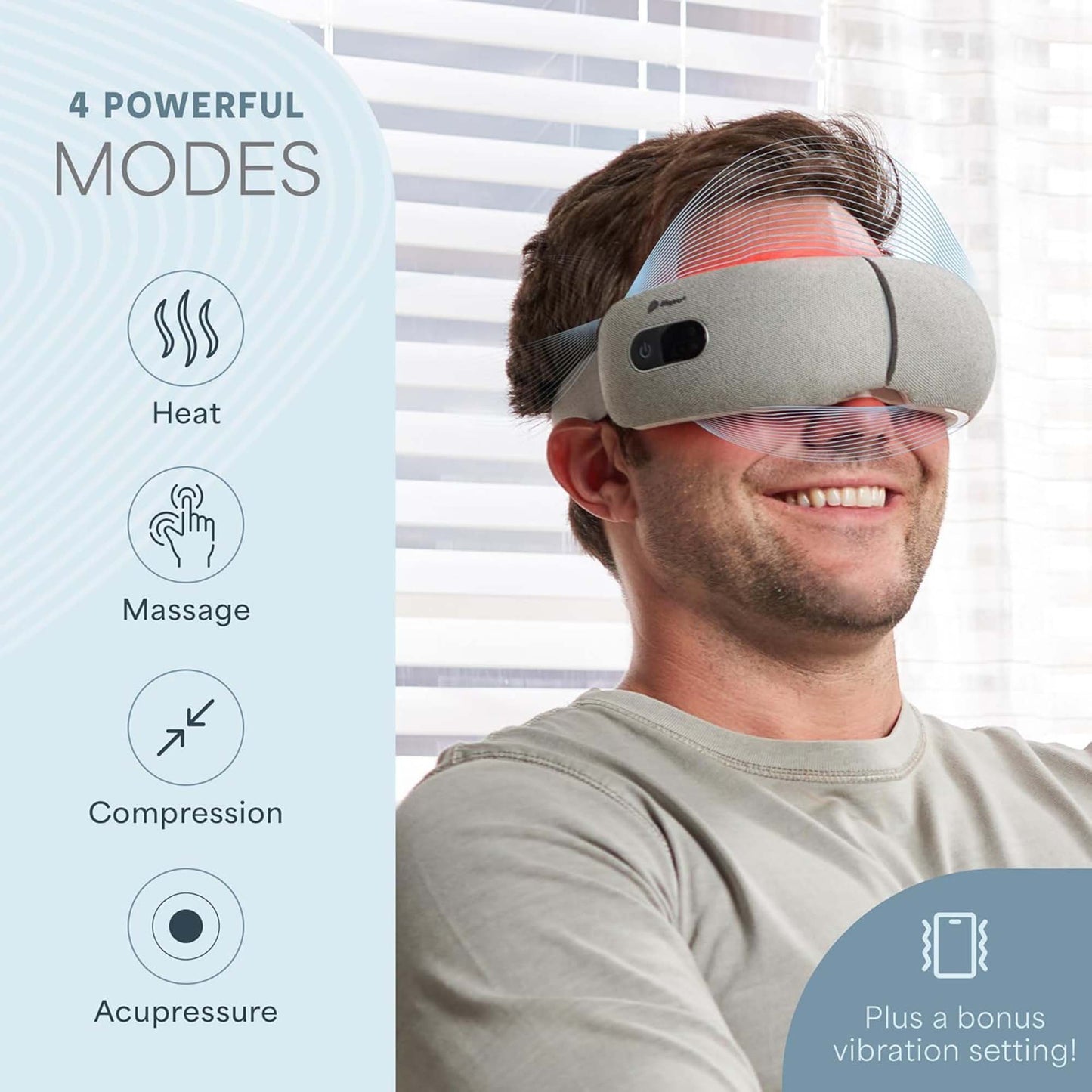 Oculax Vibration Therapy Mask Head / Eyes One Size Fits Most (1271038_EA)