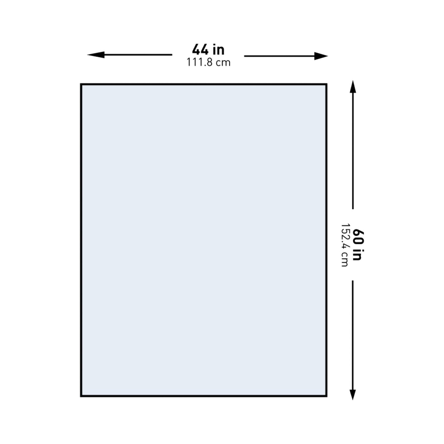 McKesson General Purpose Drape Half Drape Sheet 60 W X 44 L Inch Sterile (1130790_PK)