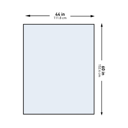 McKesson General Purpose Drape Half Drape Sheet 60 W X 44 L Inch Sterile (1130790_PK)