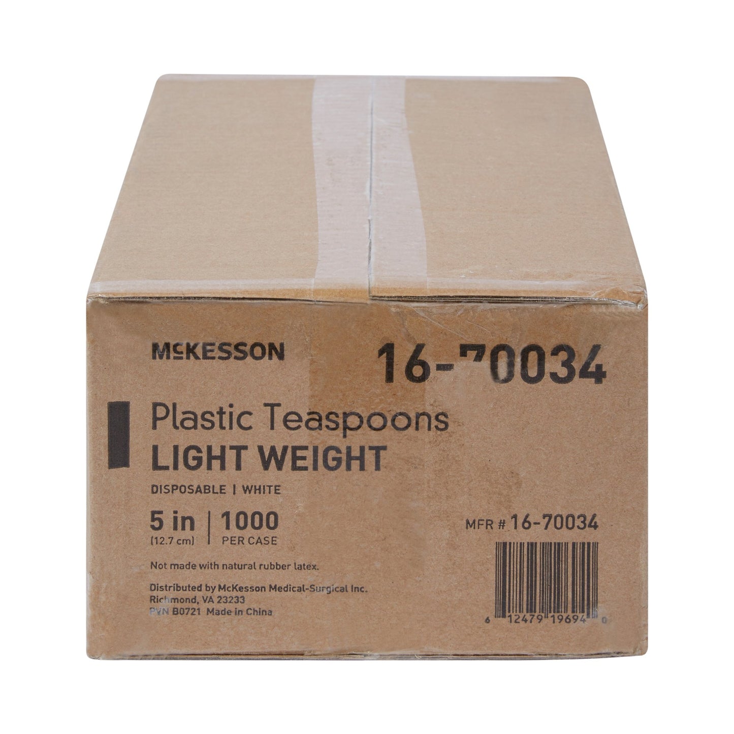 McKesson Teaspoon General Purpose White Polypropylene (491977_CS)