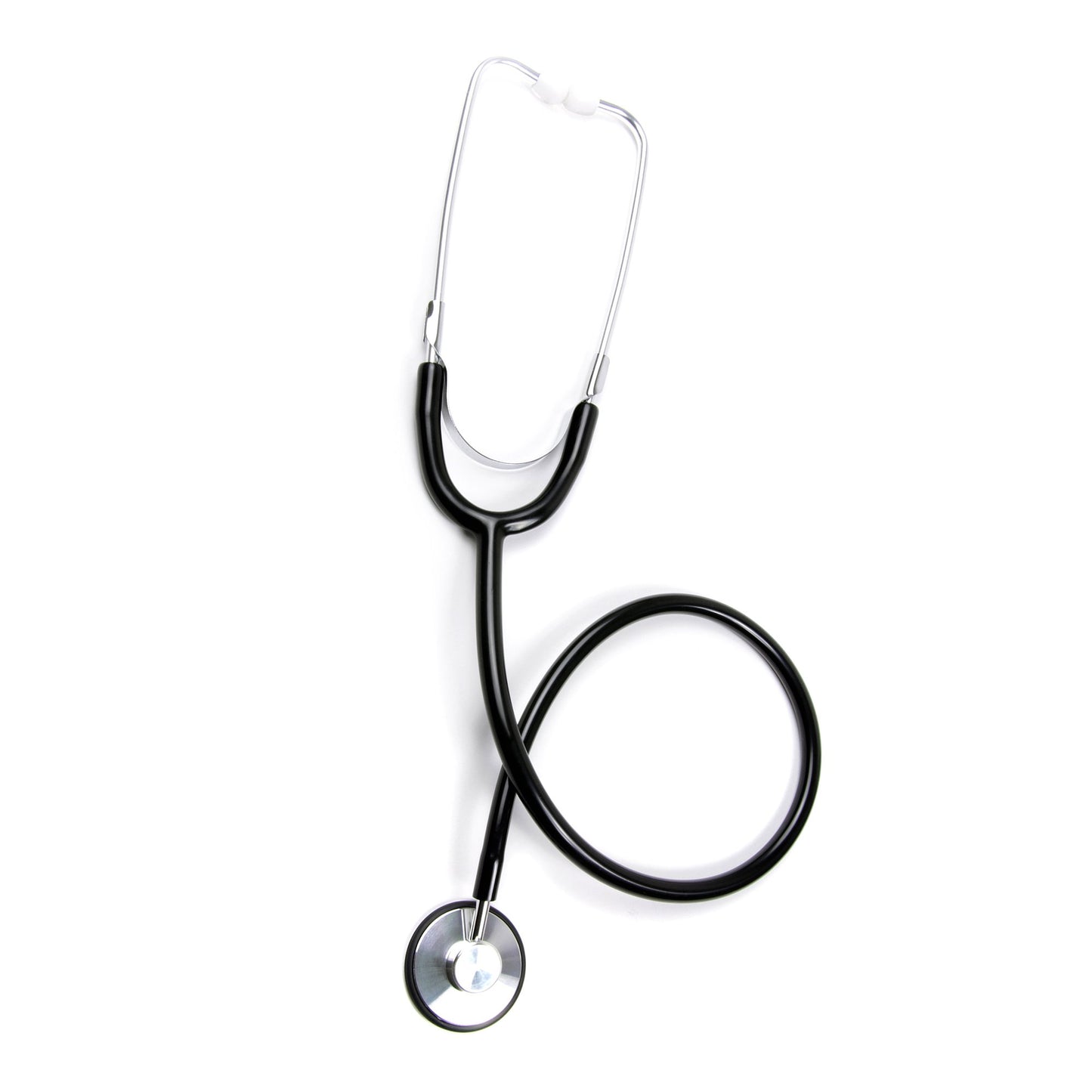 McKesson General Exam Stethoscope Black 1-Tube 21 Inch Tube Single Sided Chestpiece (1007588_EA)