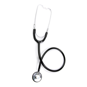 McKesson General Exam Stethoscope Black 1-Tube 21 Inch Tube Single Sided Chestpiece (1007588_EA)