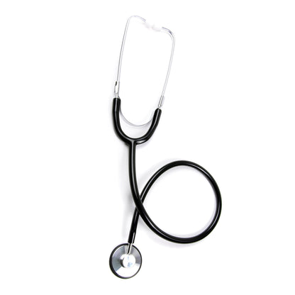 McKesson General Exam Stethoscope Black 1-Tube 21 Inch Tube Single Sided Chestpiece (1007588_EA)