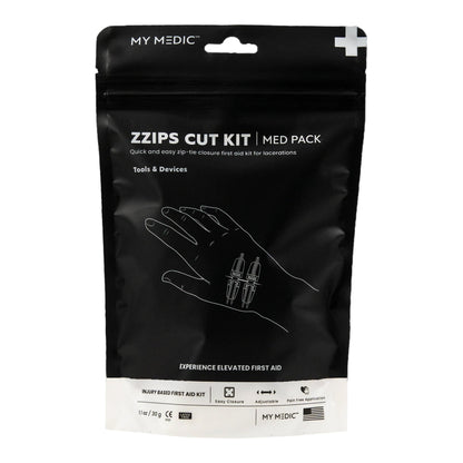My Medic™ MED PACKS ZZIPS Cut Kit First Aid Kit Plastic Pouch (1207747_EA)