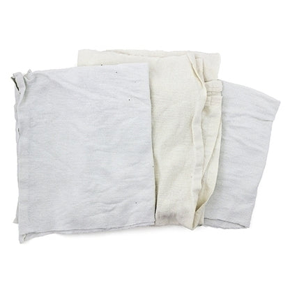 TASKBrand® Reclaimed White Flannel Blankets, 25lbs (HOS346-25)