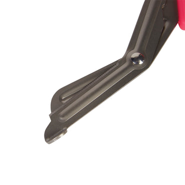 McKesson Medicut™ Trauma Shears Pink 7-1/4 Inch Length Medical Grade Stainless Steel NonSterile Finger Ring Handle Blunt Tip / Blunt Tip (1089415_EA)