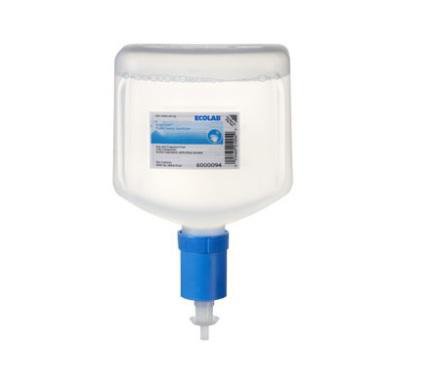Ecolab® Quik Care Hand Sanitizer 750 mL Ethyl Alcohol Foaming Dispenser Refill Bottle (978874_CS)