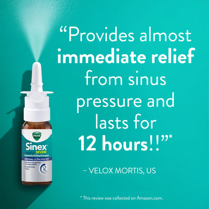 Vicks® Sinex™ Severe Nasal Decongestant 0.05% Nasal Spray 0.5 oz. (1229266_EA)