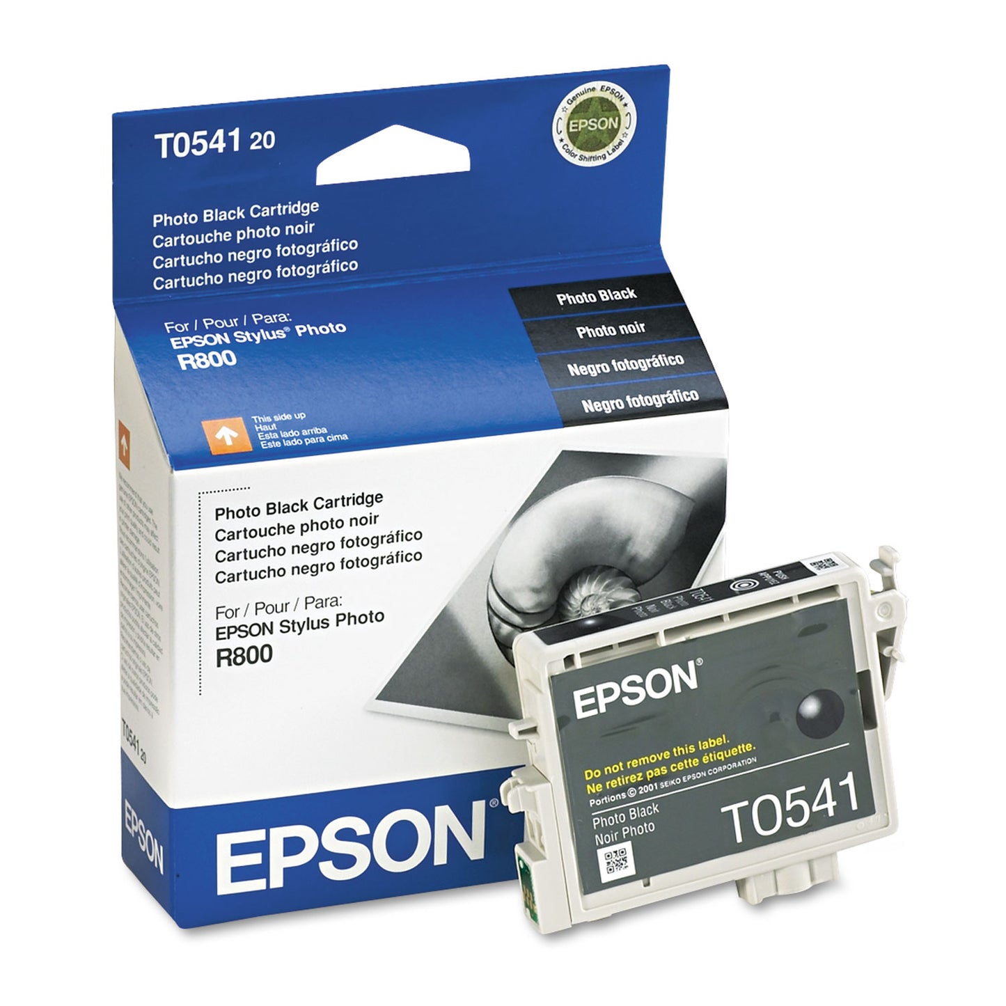 Epson® T054120 (54) Ink, 400 Page-Yield, Photo Black (EPST054120)