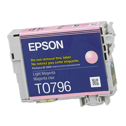 Epson® T079620 (79) Claria High-Yield Ink, 810 Page-Yield, Light Magenta (EPST079620)