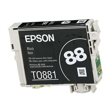 Epson® T088120-S (88) Ink, Black (EPST088120S)