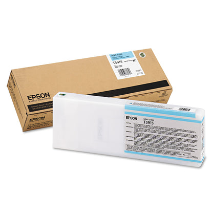 Epson® T591500 (59) UltraChrome K3 Ink, Light Cyan (EPST591500)