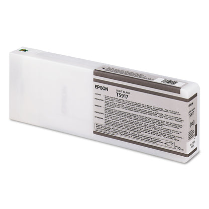 Epson® T591700 (59) UltraChrome K3 Ink, Light Black (EPST591700)