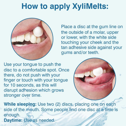 XyliMelts® Mouth Moisturizer 40 per Pack Melt (1231549_CT)