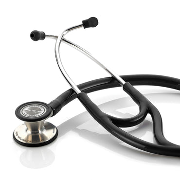 Adscope® 601 Cardiology Stethoscope Black 1-Tube 19 Inch Tube Convertible Chestpiece (406198_EA)