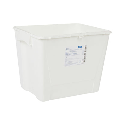 McKesson Prevent® Pharmaceutical Waste Container White Base 13-1/2 H X 17-3/10 W X 13 L Inch Vertical Entry 8 Gallon (1011862_CS)