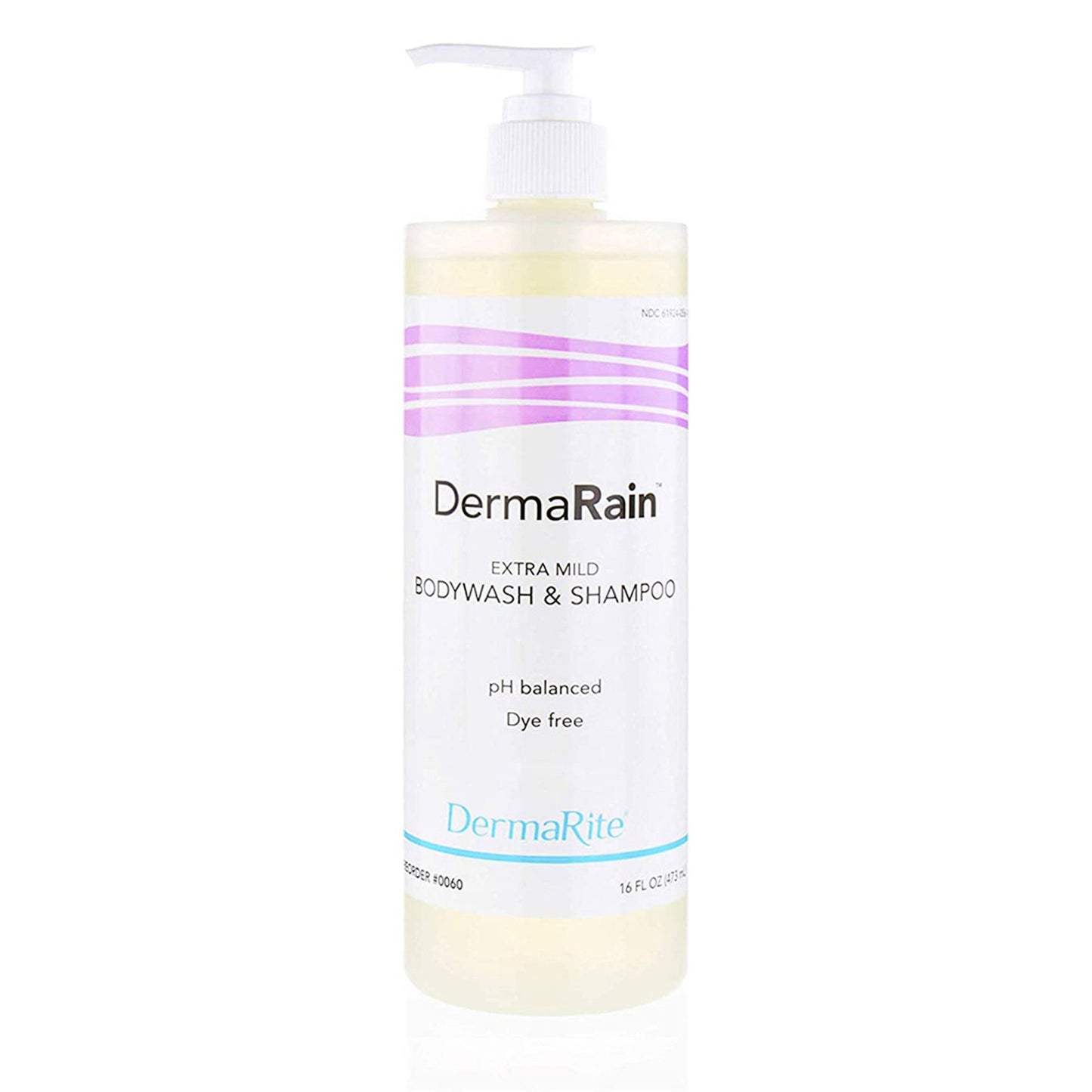 DermaRain® Shampoo and Body Wash 16 oz. Pump Bottle Scented (670718_CS)