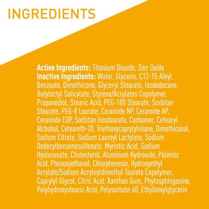 CeraVe® Hydrating Mineral Sunscreen SPF 30 Lotion 5 oz. Tube (1253459_EA)