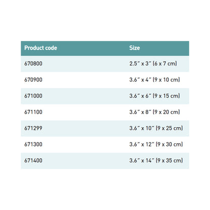 Mepore® Composite Dressing 3-3/5 X 6 Inch Rectangle Sterile (324385_CS)