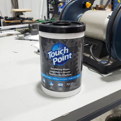 Touch Point® Scrubbing Wipes Canister 72 Wipes/Can, 1 Cannister (HOSPNP36072)