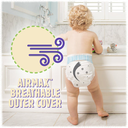 Cuties® Complete Care Unisex Baby Diaper Size 2 Disposable Heavy Absorbency (699152_CS)