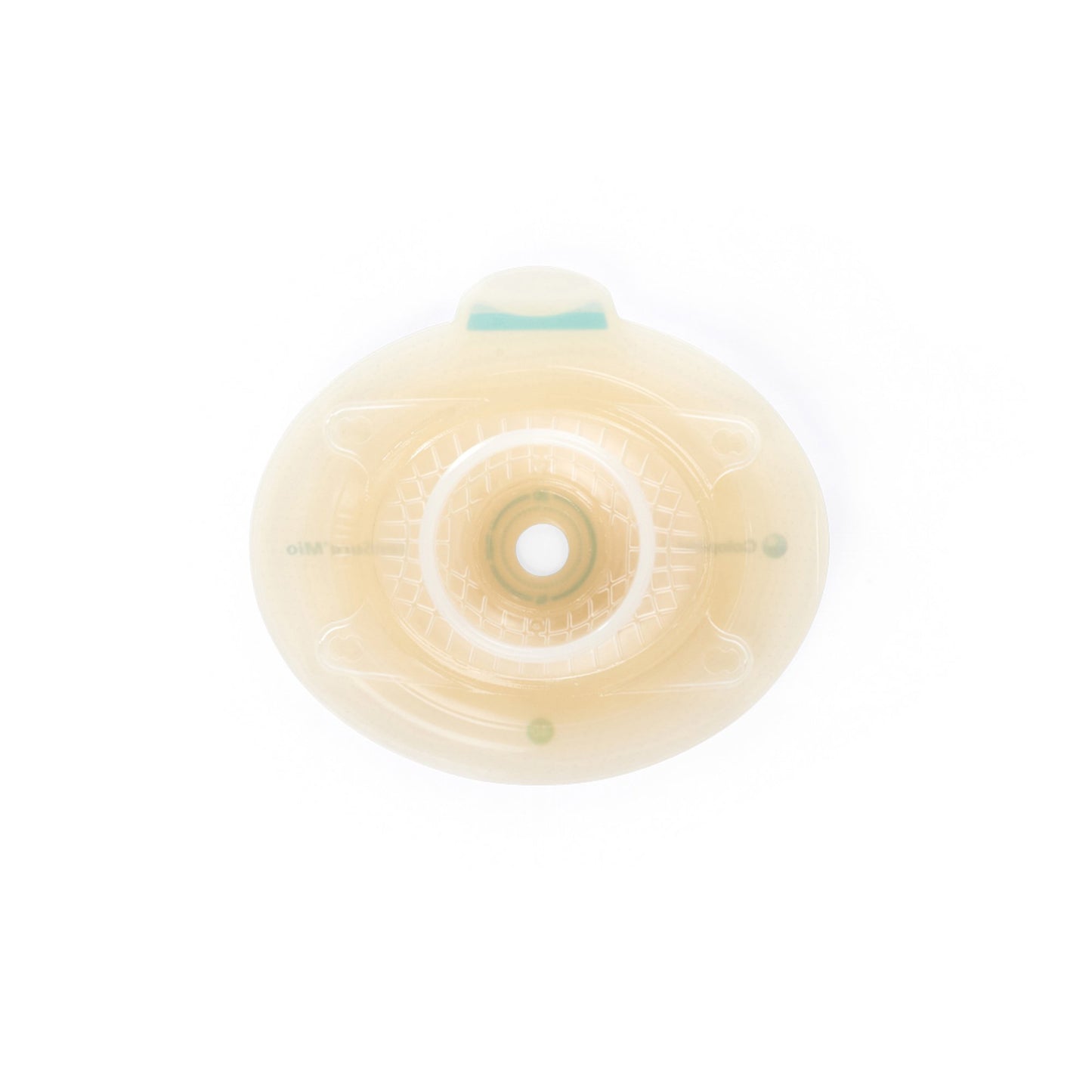 SenSura® Mio Click Ostomy Barrier Trim to Fit, Standard Wear Elastic Adhesive 40 mm Flange Green Code System 3/8 to 3/4 Inch Opening (1006238_BX)