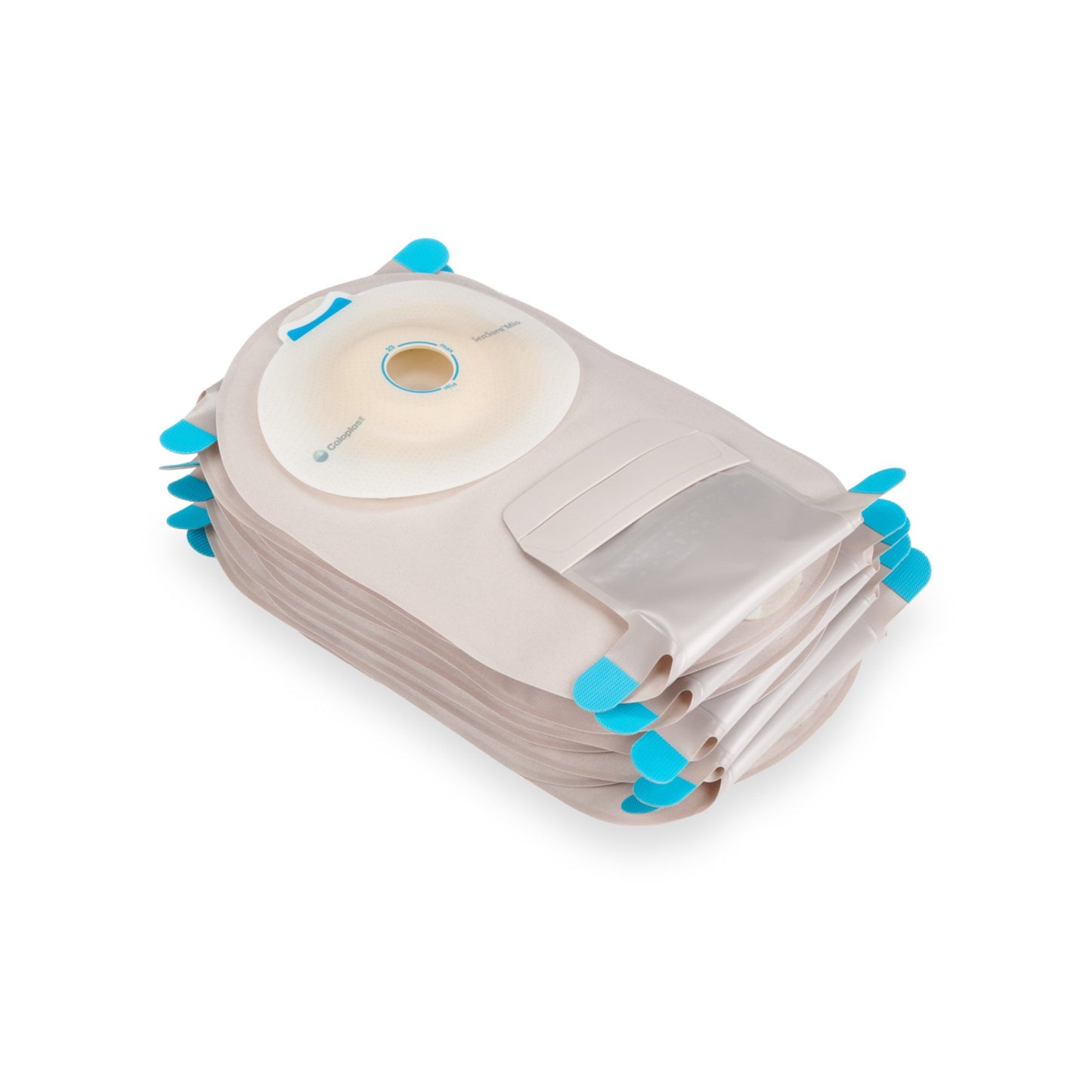 SenSura® Mio Convex Ostomy Pouch One-Piece System 11 Inch Length, Maxi Convex Light, Pre-Cut 13/16 Inch Stoma Drainable (1006177_BX)