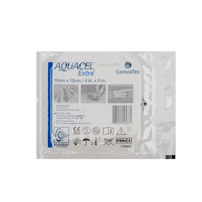 Aquacel® Extra™ Gelling Fiber Wound Dressing 4 X 5 Inch Rectangle Sterile (785799_EA)