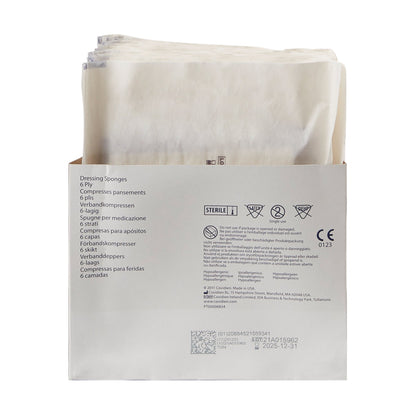 Curity™ Nonwoven Sponge 4 X 4 Inch 6-Ply Sterile 2 per Pack (319263_PK)