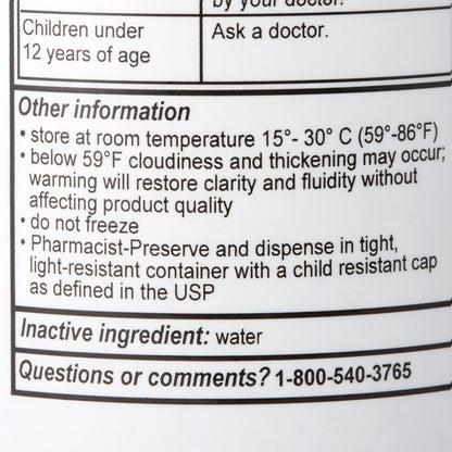 Geri-Care® Diuretic Laxative Liquid 16 oz. 70% Strength Sorbitol (555698_CS)